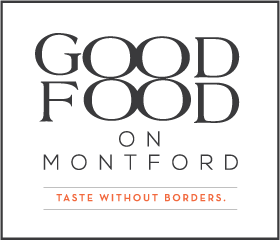orange gift with montford logo